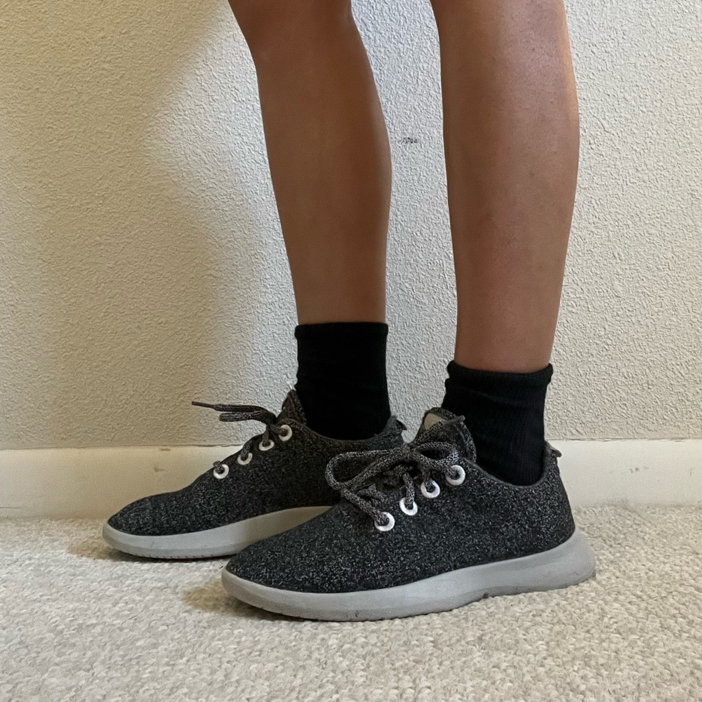 Allbirds Women’s Wool Runners Size 7 Natural Grey
